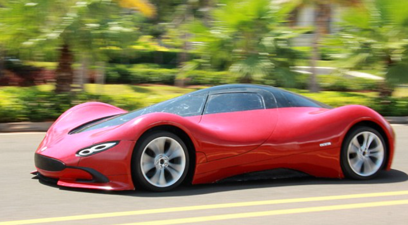 Illustration for article titled Chinese Supercar!